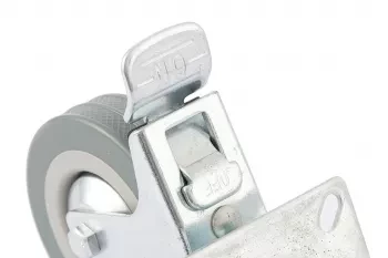 Колесо поворотное с тормозом d-75мм крепление  платформенное СИБРТЕХ 68720 купить в Ижевске