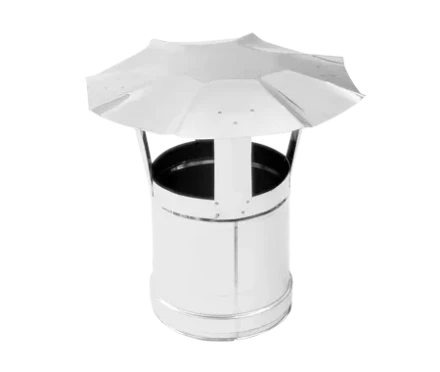 Зонт дымохода из нержавеющей стали (Диаметр 120 мм) для теплогенераторов BALLU EC, VERTIGO купить в Ижевске