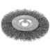 Щетка STAYER дисковая для точильно-шлифовального станка, витая сталь 0,3мм, 175/12,7/16мм 35185-175 купить в Ижевске