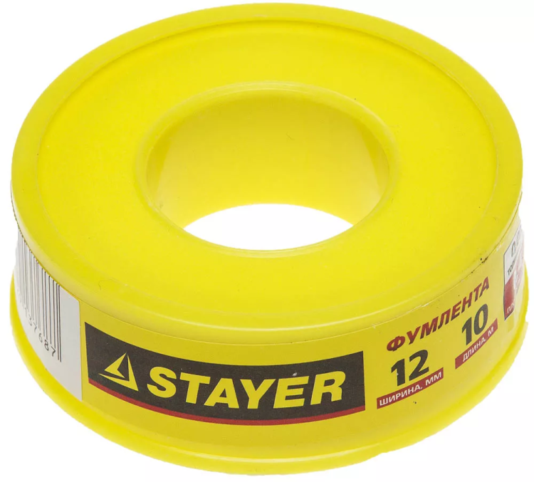 Фумлента STAYER "MASTER", плотность 0,40 г/см3, 0,075ммх12ммх10м 12360-12-040 купить в Ижевске