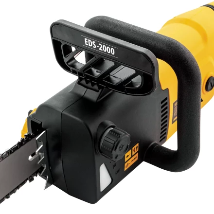 Пила цепная электрическая Denzel EDS-2000, 2 кВт,продольная, шина 40 см, шаг 3/8, паз 1.3 мм, 56 звеньев 95618 купить в Ижевске