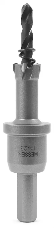 ТСТ коронка MESSER 14X25 с центрирующим сверлом и толкающей пружиной20-25-014 купить в Ижевске
