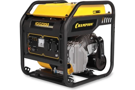 Бензогенератор инверторный CHAMPION IGG2200 (2/2,1кВт, 7лс, 7л, 25кг) купить в Ижевске