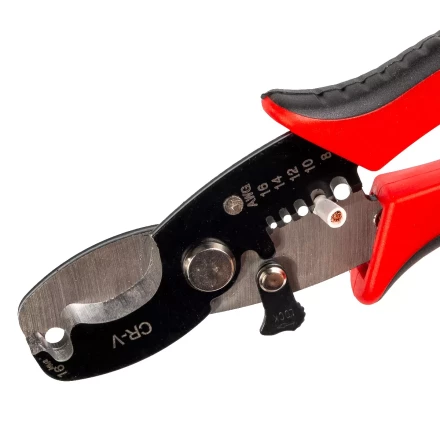 Ножницы для резки проводов КВТ MC-07 до 15 мм с функцией зачистки изоляции (86619) купить в Ижевске