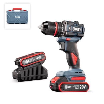 Дрель-шуруповерт аккумуляторная бесщеточная КВТ DB-20-13 с максимальным размером оснастки до 13 мм (102588) купить в Ижевске