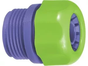 Соединитель пластмассовый  для шланга 1/2" с внешней резьбой 3/4"  PALISAD 66145 купить в Ижевске
