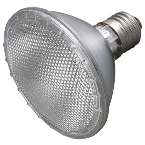Лампа галогенная СВЕТОЗАР с защитным стеклом, цоколь E27, диаметр 97мм, 75Вт, 220В SV-44867 купить в Ижевске