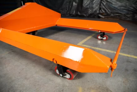 Тележка гидравлическая для рулонов 2500 кг 1150х850 мм полиуретановые колеса TOR ZT 1182529 купить в Ижевске