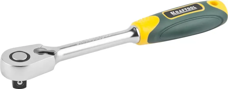 Трещотка для торцовых головок KRAFTOOL "PRO", Сr-V сталь, 60 зубцов, 1/2" 27794-1/2_z02 купить в Ижевске
