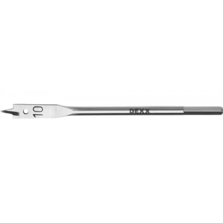 Сверло по дереву перовое, шестигранный хвостовик, DEXX 2945-10, d=10мм 2945-10 купить в Ижевске