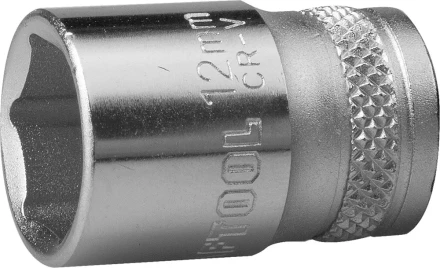 Торцовая головка KRAFTOOL "INDUSTRIE QUALITAT", Cr-V, FLANK, хромосатинированная, 1/4", 12 мм 27815-12_z01 купить в Ижевске