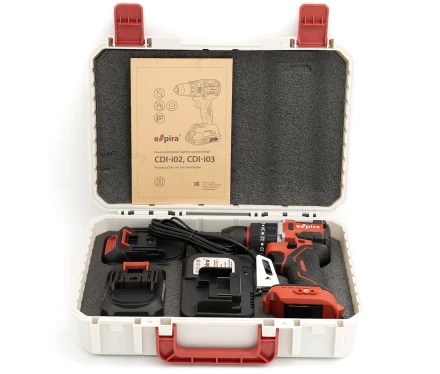 Аккумуляторная ударная дрель-шуруповерт ESPIRA CDI-i03 411055 купить в Ижевске