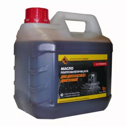 Масло для 2х тактных двигателей полусинтетическое ЭНКОР 3 литра 40513 купить в Ижевске