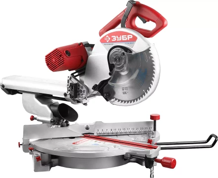 Пила торцовочная ЗУБР, плавный пуск, ременной привод, 305 мм, 4200 об/мин, 1800 Вт ЗПТ-305-1800-ЛР купить в Ижевске