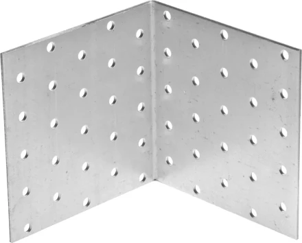 Крепежный угол ЗУБР &quot;МАСТЕР&quot; равносторонний, 100х100х100мм, 20шт 310205-100-100 купить в Ижевске