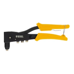 Заклепочник ручной, 255 мм Denzel, литой, усиленный, заклепки 2,4-3,2-4,0-4,8 мм 40441