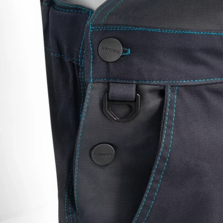 Полукомбинезон профессиональный рабочий Gross 90446, 97% хлопок 3% спандекс, XXXL купить в Ижевске