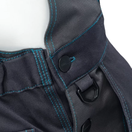 Полукомбинезон профессиональный рабочий Gross 90446, 97% хлопок 3% спандекс, XXXL купить в Ижевске