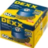 DEXX. Щетка чашечная для УШМ, витая стальная латунированная проволока 0,3мм, 60ммхМ14 35103-060 купить в Ижевске