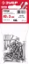 Гвозди с большой потайной головкой чертеж № 7811-7102 пакет серия МАСТЕР купить в Ижевске