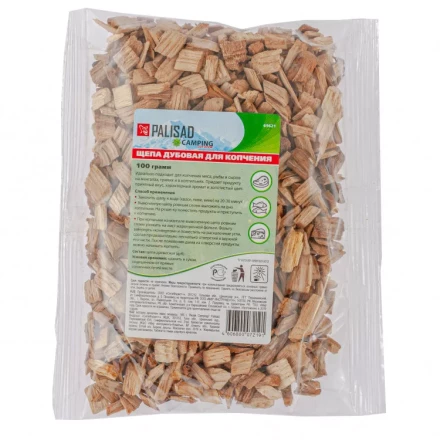 Щепа дубовая для копчения 100 гр Camping Palisad 69621 купить в Ижевске