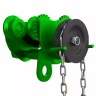 Тележка для ручных талей с цепным приводом HITCH TR100 1 т 3 м (SZ068947) купить в Ижевске