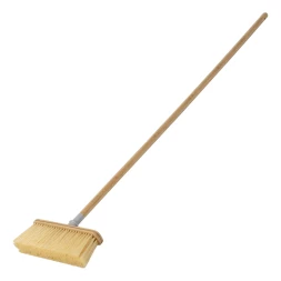 Щетка бамбуковая для подметания пола 26,5 см с черенком, 117 см, Home// Palisad 93579