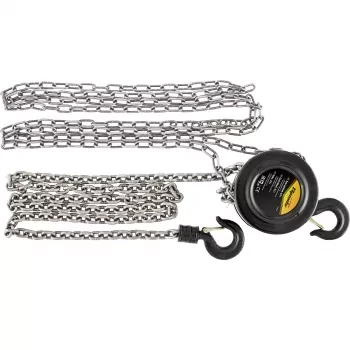 Таль цепная 2 т h подъема 2,5 м расстояние между крюками 380 мм SPARTA 519165 купить в Ижевске