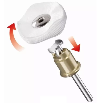 Полировальный диск SPEED CLICK S423 25 ММ DREMEL купить в Ижевске