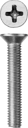 Винт ЗУБР &quot;МАСТЕР&quot; DIN 965, класс прочности 4.8, оцинкованный, M5x35мм, 5кг 303110-05-035 купить в Ижевске