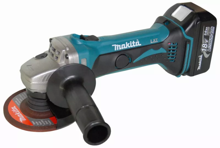 Аккумуляторная угловая шлифовальная машинка Makita BGA452RFE купить в Ижевске