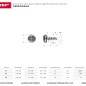 Саморезы ЗУБР со сверлом оцинкованные, для крепления лист. металла до 2мм, полуцилиндр. головка, 3.8x11мм, 22000шт 4-300150-38-11 купить в Ижевске