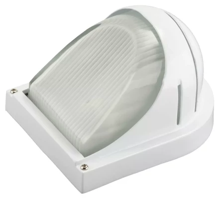 Светильник уличный СВЕТОЗАР &quot;СКАТ&quot; влагозащищенный, цвет белый, 60Вт SV-57355-W купить в Ижевске