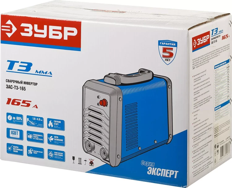 Сварочный инвертор ММА ЗАС-Т3-165 серия ПРОФЕССИОНАЛ купить в Ижевске