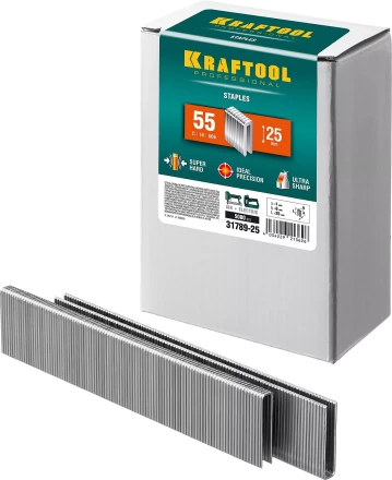 Скобы тип 18GA (55 / 90 / C) 5000 шт 31789-25 купить в Ижевске