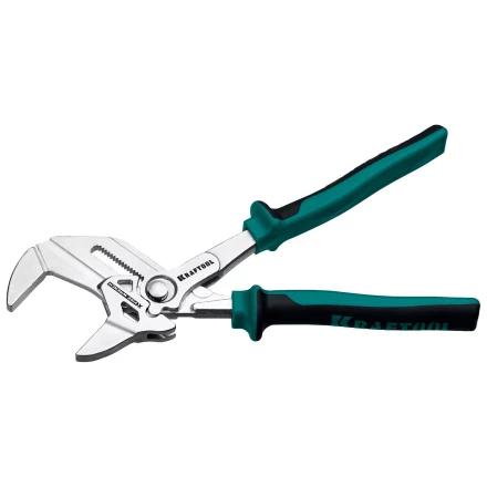 Клещи переставные-гаечный ключ с двухкомпонентными рукоятками и пластиковыми накладками 22067 купить в Ижевске