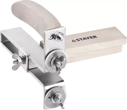 Резак STAYER "PROFI" дисковый по гипсокартону с дополнительной рукояткой 3-120мм 15175_z01 купить в Ижевске