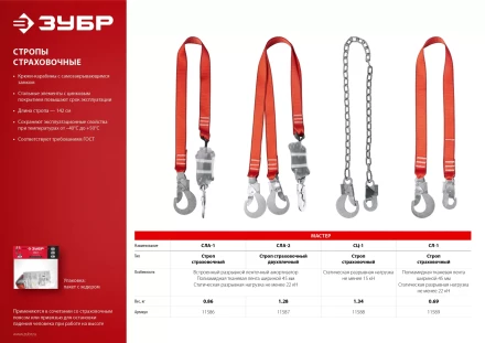 Строп ленточный двухплечный с амортизатором серия Без серии купить в Ижевске