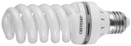 Энергосберегающая лампа СВЕТОЗАР &quot;ЭКОНОМ&quot; спираль,цоколь E27(стандарт),Т3,теплый белый свет(2700 К), 8000час, 25Вт(125) 44352-25_z01 купить в Ижевске