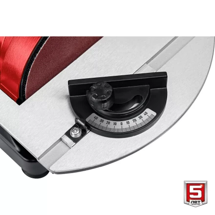 ЗУБР d 125 мм, 25 х 762 мм лента, 350 Вт, тарельчато - ленточный шлифовальный станок (СШЛ-350) купить в Ижевске