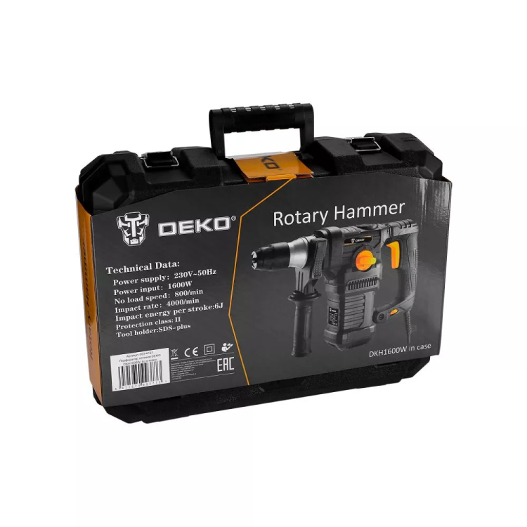 Перфоратор DKH1600W DEKO, 063-4161 в кейсе купить в Ижевске