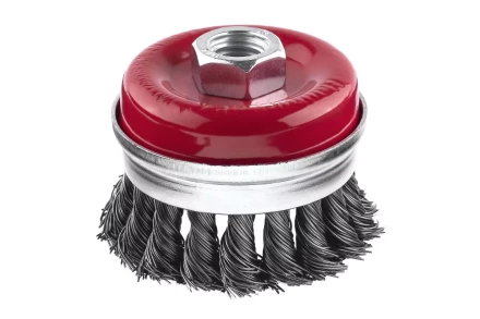Кордщетка HAMMER чаша 65мм для УШМ витая сталь (207-109) купить в Ижевске