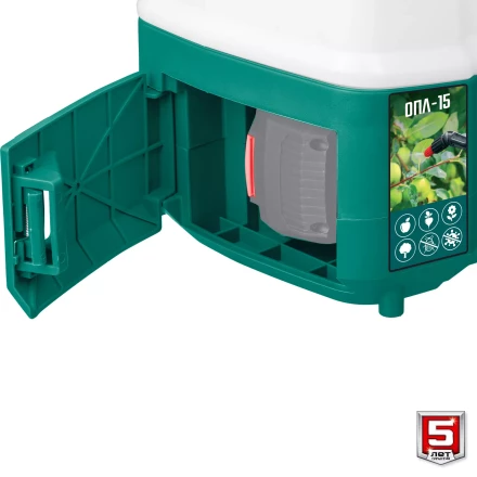 ЗУБР 15 л, аккумуляторный опрыскиватель (ОПЛ-15) купить в Ижевске