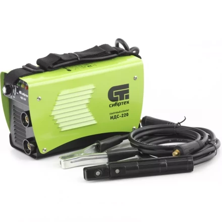 Аппарат инверторный дуговой сварки СИБРТЕХ ИДС-220 94377 купить в Ижевске