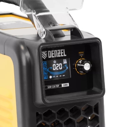 Аппарат инвертор. дуговой сварки SDM-220 Top, 220 А, ПВ 60% кейс// Denzel 94358 купить в Ижевске