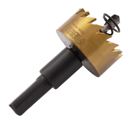 Коронка по металлу HSS, 29 мм, нитридтитановое покрытие Denzel 724107 купить в Ижевске