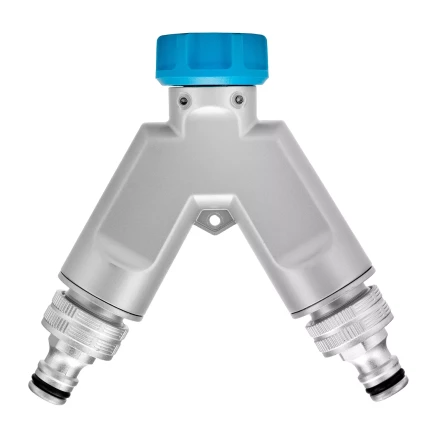 Разветвитель двухканальный Palisad 65832, с внутренней резьбой 3/4&quot;,алюминий, LUXE купить в Ижевске