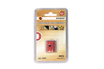 Коронка по дереву 22 мм Энкор 24601 купить в Ижевске