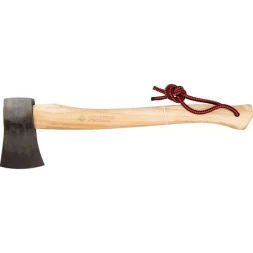 Топор ЗУБР "ЭКСПЕРТ" "СЛЕДОПЫТ" туристический, кованый, с ручкой из орешника, 800г 20647-08