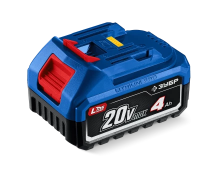 ЗУБР Power PRO, 20 В, 4.0 А/ч, аккумулятор LMS, ПРОФЕССИОНАЛ (BP-P-20-4) купить в Ижевске